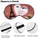 Vintage Paris Theme Sleeping Mask | Soft Adjustable Eye Cover | Light-Blocking Sleepmask for Men & Women - Buy Online on GoSupps.com