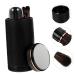 Buy Mikinona Makeup Brush Set - 1 Set with Holder & Lid | Travel-Friendly Cosmetic Organizer - Perfect for Vanity - Buy Online on GoSupps.com
