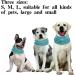 Cooling Collar for Dogs - Summer Heat Relief Neckerchief & Bandana | Breathable Freezing Pet Accessory (Blue M) - Buy Online on GoSupps.com
