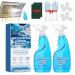 Splash Spray Tablets & Spray Bottle Splash Foam Spray Tablets & Spray Bottle Oven Cleaner Splash Spray Foam Cleaner Cleaning Splash Spray for Kitchens Countertops Ovens (2)