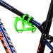 ZONKIE Green Bicycle Bottle Cage - Plastic Bike Holder with Mounting Base - Buy Online on GoSupps.com