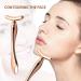 2PCS Metal Eye Cream Applicator Wand Stick | Face Roller & Eye Massager Tool for Women | Reduce Puffiness & Wrinkles - Buy Online on GoSupps.com