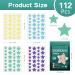 112 Counts Star-Shaped Pimple Patches - Hydrocolloid Acne Stickers for All Skin Types - Effective Pimple Patch Set - Buy Online on GoSupps.com