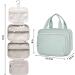 Narwey Hanging Toiletry Bag for Women - Travel Makeup Organizer - Mint Green Medium Size - Buy Online on GoSupps.com