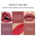 Rechoo 6 Colors Matte Lipstick Set - Waterproof Long-Lasting Non-Stick Cup Lip Gloss for Flawless Makeup - Buy Online on GoSupps.com
