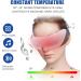 MEKK Eye Massager with Heat & Vibration | Rechargeable Eye Mask for Eye Fatigue & Dark Circles - International Shipping Available - Buy Online on GoSupps.com