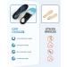 QBK Orthotic Insoles for Plantar Fasciitis - Men's 9-10.5/ Women's 10-11.5 - Prevent High Arches, Flat Feet, Bow Legs, Knock Knees - M Blue - Buy Online on GoSupps.com