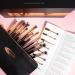 Oscar Charles Eye Makeup Brushes Set 12 Make up Brushes Professional Including Luxury Cosmetic Bag - Rose Gold - Buy Online on GoSupps.com