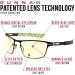Gunnar ESL Blade Gaming Glasses - Blue Light Filter UV Protection Amber Lens (65% Blue Light Protection) - Premium Onyx Design for Enhanced Visual Comfort - Buy Online on GoSupps.com