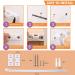 KareKlub Furniture Anchors and Straps (Pack of 6) for Dresser  Bookcase  Shelves and Earthquake Resistant Anti Tip Safety for Child  Pet and Baby Proofing - Buy Online on GoSupps.com
