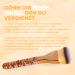 Premium Kabuki Makeup Brush - Versatile Foundation Brush for Cream Powder & Liquid - Synthetic Hair for Flawless Blending - Buy Online on GoSupps.com