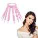 URAQT Octopus Heatless Curling Rod Headband Octopus Design No Heat Hair Curlers for Long Hair Soft Sleeping Overnight Silk Ribbon Hair Rollers Lazy Curler Set DIY Hair Styling Tools (Pink)