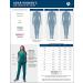 Adar Pro Breakthrough Plus Scrub Set for Women - V-Neck Top & Pocket Pants, Black - Size Medium - Buy Online on GoSupps.com