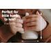 KIDSco Silicone Sippy Cup & Training Cup | Soft Spout, Handles | Unbreakable Easy Grip for Babies 6-36 months | 5oz - Sandy Shore/Green - Buy Online on GoSupps.com