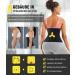 Junlan Tummy Control Belt for Women | Waist Trainer & Body Shaper - Sauna Sweat Belt for Fitness (M Black) - Buy Online on GoSupps.com