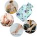NAANLE 2L Hot Water Bottle with Lid - Grape Flowers | Transparent Heat Bottle for Back Pain Relief & Cold Therapy - Buy Online on GoSupps.com