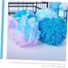 Holibanna 4pcs Bath Loofah Shower Sponge Set | Exfoliating Body Wash Scrubber | Compact & Portable Bathing Balls - Buy Online on GoSupps.com