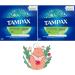 Cardboard Applicator Bundle with Tampax Blue Box 40 Tampons Bundle (2 Packs of 20) | Leak Protection | Super Absorbent | Fragrance-Free | with Oerich Mini Nail Files - Buy Online on GoSupps.com