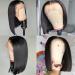 Niviorvan 14 Inch Human Hair Bob Wig - 180% Density, 13x4 HD Lace Front, Pre-Plucked for Black Women - Buy Online on GoSupps.com