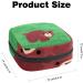 Anna Cowper Green Bear Sanitary Napkin Storage Bag - Menstrual Cup Pouch - Portable Period Bag for Women & Teen Girls | Multi-colored - 1Pcs - Buy Online on GoSupps.com