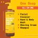 Alaffia Authentic African Black Soap Unscented 16 fl oz | Natural Skincare - Buy Online on GoSupps.com