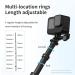 TELESIN 2.7M Ultra Long Waterproof Carbon Fiber Selfie Stick for GoPro, Insta360, DJI Action - Lightweight Extension Pole for Action Cameras - Buy Online on GoSupps.com