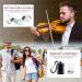 High Fidelity Concert Ear Plugs - Reusable Musicians Earplugs for Festivals DJs & Nightclubs - 24dB Noise Reduction (2 Pairs) - Black - Buy Online on GoSupps.com