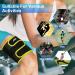 Supregear Adjustable Thigh Compression Sleeve | Neoprene Quad Wrap for Pulled Groin & Hamstring Support - Yellow - Buy Online on GoSupps.com