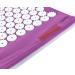 Premium Acupressure Mat for Whole Body Relaxation - Purple/Black Massage Mat for Muscle Relief - Buy Online on GoSupps.com