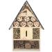 Navaris XL Wooden Insect Hotel - Natural Wood Garden Shelter for Bees, Butterflies, Ladybugs - 23 x 40 x 7 cm - Buy Online on GoSupps.com