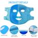 Cooling Mask with Can be used on both sides Reusable Cold Gel Mask for Eyes Face for Women Men Face Mask - Buy Online on GoSupps.com