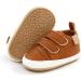 MK MATT KEELY Baby Girl First Walking Shoes 12-18 Months Brown - Anti-Slip Soft PU Leather Sneakers for Infant Toddler - Buy Online on GoSupps.com