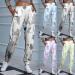 KAQI Tie Dye Jogger Girls 2020 Winter Sweatpants | Comfy Cotton Trousers with Pockets - Buy Online on GoSupps.com