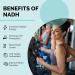 Buy NADH 50MG with Coenzyme Q10 - Boost Cellular Energy & Antioxidant Support | 240 Capsules (4 Pack) - International Shipping Available - Buy Online on GoSupps.com