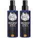 the shave factory Ocean - Sea Salt Spray Salt Water Spray Hair Salt Spray for Hair Volume Spray Texture Spray Hair (2 x 250 ml (8.45 Floz)) - Buy Online on GoSupps.com