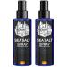 the shave factory Ocean - Sea Salt Spray Salt Water Spray Hair Salt Spray for Hair Volume Spray Texture Spray Hair (2 x 250 ml (8.45 Floz))