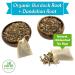 Earth & Water Co. Burdock Root + Dandelion Root Cut & Sifted Dried | Organic & Kosher Tea Bags - Buy Online on GoSupps.com