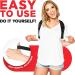 Adjustable Posture Corrector for Men and Women - Back Straightener for Pain Relief in Neck, Back, and Shoulders - Improve Posture Support - Black - Buy Online on GoSupps.com