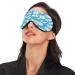 Premium Flower White Daisy Sleep Mask - Light Blocking Eye Mask for Travel & Naps | Adjustable Soft Blindfold for Men & Women - Buy Online on GoSupps.com