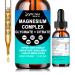 Magnesium Complex Supplement Triple Calm Magnesium Glycinate & Citrate 400mg Drops Fast Absorption Liquid Magnesium Plus Ashwagandha & L-Theanine for Relaxation Sleep Muscle & Nerve Health Non-GMO