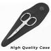 Ruxbury Curved Stainless Steel Nail Scissors with Leather Pouch - Professional Cuticle Scissors for Men and Women - Buy Online on GoSupps.com