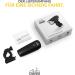 Dansi STVZO Approved LED Bike Light Set | Front & Rear Rainproof Bicycle Lighting | 15-70 Lux Switchable | Durable Battery Included - Buy Online on GoSupps.com
