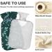 Naanle Palm Leaf Lemurs 2L Hot Water Bottle - Transparent Large Heating Pad for Pain Relief & Therapy - Ideal for Bed Hand and Foot Comfort - Buy Online on GoSupps.com