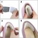 Comfort Heel Pads for Shoes - Leather Heel Cushions for Pain Relief & Blister Prevention - High Heel Comfort Pads for Men & Women - 4 Pairs Dark Grey - Buy Online on GoSupps.com