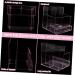 POPETPOP 2 Pcs Storage Rack Nail Tech Organizer Manicure Tools Holder Cosmetic Display Case Nail Polishing Machine Phone Cleaning Kit Grinding Head Rack Plastic Acrylic Armrest 10.3x9.7cmx2pcs Pinkx2pcs - Buy Online on GoSupps.com