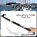 Sanlike Boat Hook Extension Pole - Telescopic with Luminous Bead, Lightweight & Durable - 3.9 Feet - Black - Buy Online on GoSupps.com