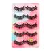 UAMOU Lashes 10/20/50/100 Boxes Mink Eyelashes 5 Pairs Natural False Eyelashes Thick Fluffy Faux Cils Lashes In Bulk G6 Cheerfully (Color : G618CS Size : 20 boxes)