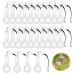 24 Pcs Magnifying Glass for Kids Mini Handheld 10X Plastic Magnifier for Kids Classroom Reading Outdoors Science Observation and Seniors Reading (10X-50mm)