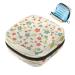 Storage bags for women's bandages colorful flowers portable menstrual pad bag panty lores tampons women's bandages storage holder for women school office