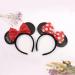 UNSPAZ Mouse Ears Bow Headbands 2 PCS - Red Sequin & Red Dot Design for Women and Girls - Buy Online on GoSupps.com